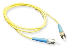 ICC: 3 Meter ST-ST Simplex Single Mode Fiber Patch Cable