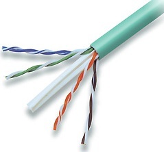 Cabling Plus: CMR Rated 600 MHz Green Cat 6 Cable     
