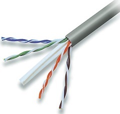 Cabling Plus: CMR Rated 600 MHz Grey Cat 6 Cable