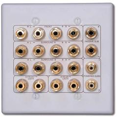 Linear: WPW-D7.1 7.2 Speaker Wall Plate