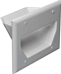 Datacomm: 45-0003-WH 3 Gang Home Theater Plate 