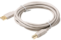 Cabling Plus: 10ft USB Type A to Type B USB Cable
