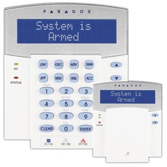 Paradox: K641R LCD Keypad Module with Integrated Card 