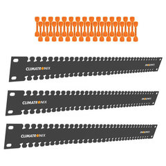 Climatronix: 100100 Stretch Connect 19 inch Straight Rack Bracket Pack