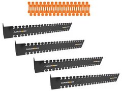 Climatronix: 100109 Stretch Connect 12 inch Angled Rack Bracket Pack