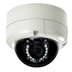 <p>Hunt Electronics: HTC-96G28DID Outdoor IR Dome Camera</p>