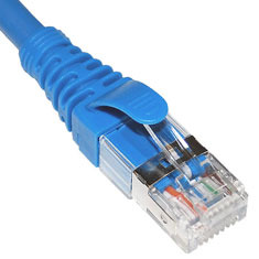 ICC Cabling Products: ICPCSG10BL Blue Cat6A FTP 10ft Patch Cable