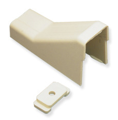 ICC Cabling Products: ICRW44CMIV 1 3/4 Ivory Raceway Ceiling Entry and Clip     