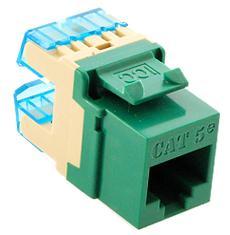 ICC Cabling Products: IC1078F5GN HD Cat5e Keystone Jack