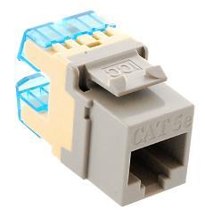 ICC Cabling Products: IC1078F5GY HD Cat5e Keystone Jack
