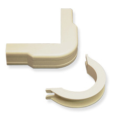 ICC Cabling Products: ICRW11OBIV 3/4 Ivory Outside Corner and Base 10 Pack