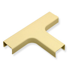 ICC Cabling Products: ICRW33TEIV 1 1/4 Ivory Tee Fitting 