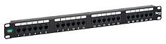ICC Cabling Products: ICMPP024U6 24 Port 6P6C Telco Patch Panel  