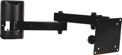 VMP: LCD-1B Black Small Configurable Flat Panel Articulating Wall Mount
