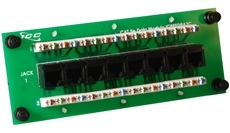ICC Cabling Products: ICRESDPA3C 8 Port Cat5e Data Module