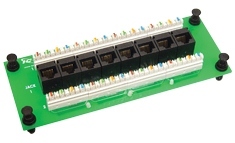 ICC Cabling Products: ICRESDPB3C 8 Port Cat 6 Data Module