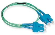 ICC: ICFOJ8G702 SC-SC Duplex 2 Meter 10 Gig Fiber Patch Cable  