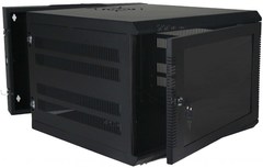 Quest Manufacturing: WM3019-09-02 9 RMS Black Swing-Out Wall Mount Enclosure