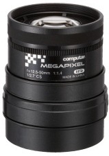 Computar: A4Z1214CS-MPIR 1/2.7" 12.5-50mm Manual Iris 3 Megapixel Lens