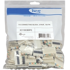 ICC Cabling Products: IC110CB5PC 110 Connecting Block, 5 Pair, 100 Pack