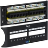 ICC ICMPP12F6E Cat 6 Front Access 12 Port Patch Panel 