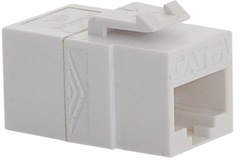 ICC: IC107C6AWH White Cat6A Modular Keystone Coupler