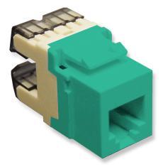 ICC Cabling Products: IC1076F0GN HD Voice RJ11 Keystone Jack