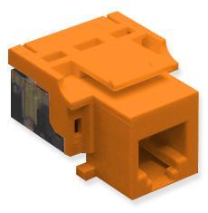 ICC Cabling Products: IC1076V0OR RJ11 Voice Keystone Jack