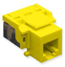 ICC Cabling Products: IC1076V0YL RJ11 Voice Keystone Jack