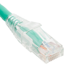 Buy the ICC ICPCSP07GN 7ft Green Cat5e Clear Boot Patch Cord today!  Choose Cabling Plus for all your patch cord needs! 