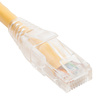 ICC ICPCST14YL 14ft Cat6 Yellow Clear Boot Patch Cord  