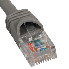 ICC Cabling Products: ICPCSJ03GY Grey 3 ft Cat5e Patch Cable