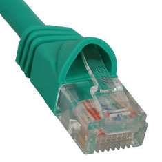 ICC Cabling Products: ICPCSJ07GN Green 7 ft Cat5e Patch Cable