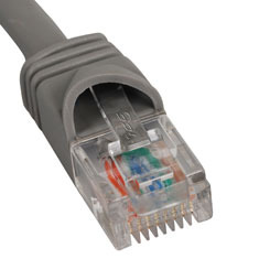 ICC Cabling Products: ICPCSJ14GY Grey 14 ft Cat5e Patch Cable