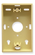 ICC Cabling Products: IC250MBSIV Wall Plate Mounting Box