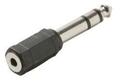 251-160: 3.5mm Stereo Jack to 1/4 Stereo Plug