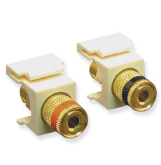 ICC Cabling Products: IC107PMGAL Binding Post Keystone Jacks