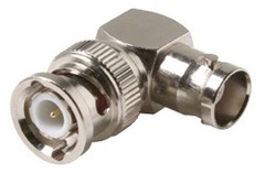 200-158: Right Angle BNC Jack to Plug Adapter