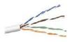 Premium 24 AWG Solid 350 MHz CMR Rated White Cat5e Cable 