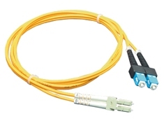 ICC: 2 Meter LC-SC Duplex Single Mode Fiber Patch Cable  
