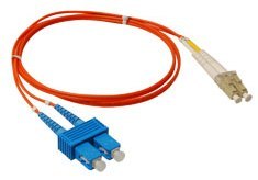 ICC: 10 Meter LC-SC Duplex Multimode Fiber Patch Cable