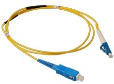 ICC: 2 Meter LC-SC Simplex Single Mode Fiber Patch Cable