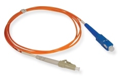 ICC: 5 Meter LC-SC Simplex Multimode Fiber Patch Cable