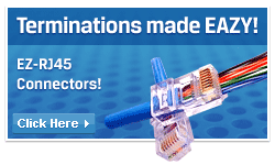 Ez rj45 connectors