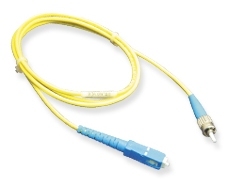 ICC: 2 Meter SC-ST Simplex Single Mode Fiber Patch Cable