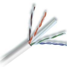Cabling Plus: White CMP Rated 550 MHz Cat 6 Cable     
