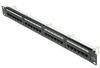 Steren 310-334 Fast Media Cat 6 24 Port Patch Panel 1 RMS