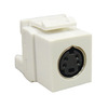 ICC Cabling Products IC107SVIWH White S Video Keystone Jack