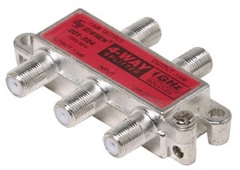 Steren: 4 Way Coaxial Cable Splitter