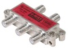 Steren 201-224 4 Way 1 GHz 130 dB Coaxial Cable Splitter